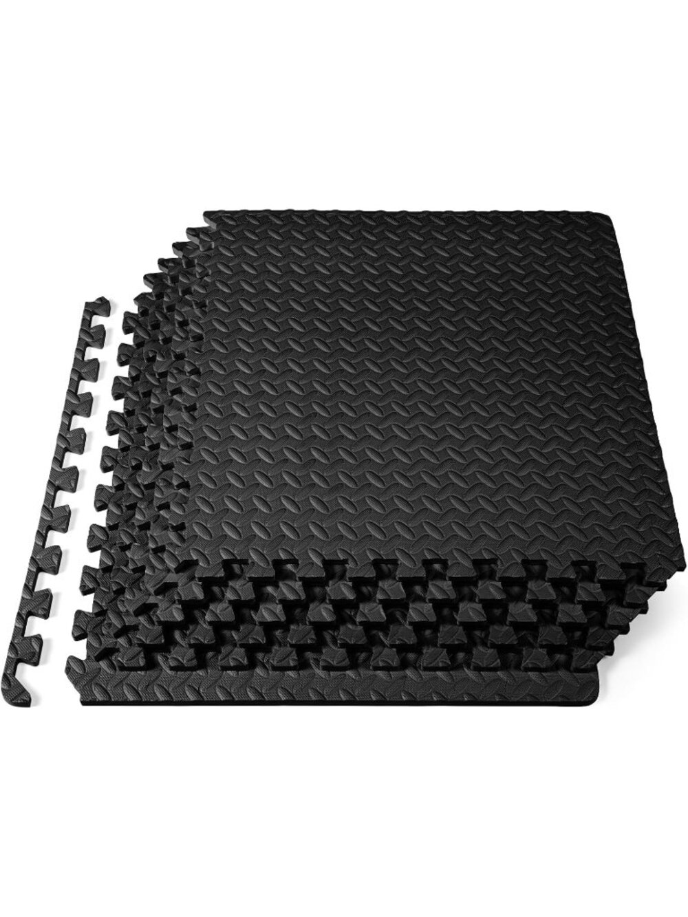 New Exercise Puzzle Mat ½-inch, EVA Interlocking Foam Floor Tiles for Home Gym,
